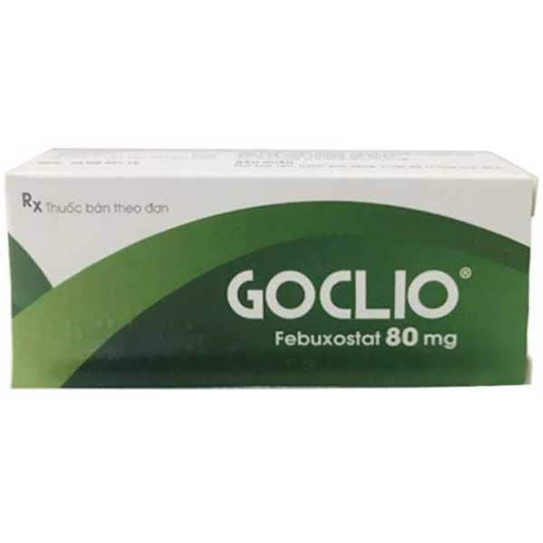 Goclio (Febuxostat) 80mg PP Pharco (H/30v)