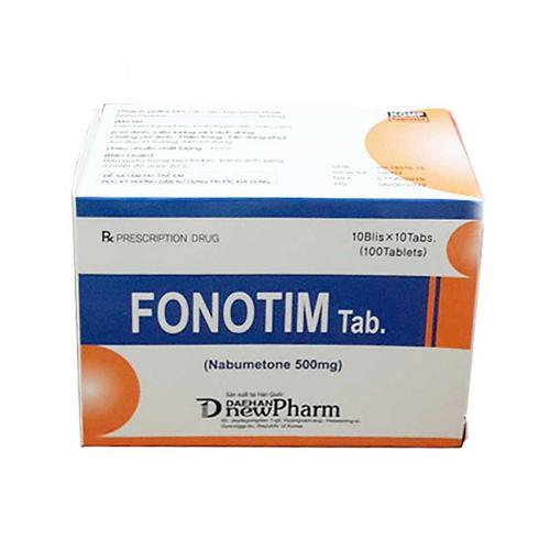 Fonotim (Nabumetone) 500mg Dae Han (H/100v)