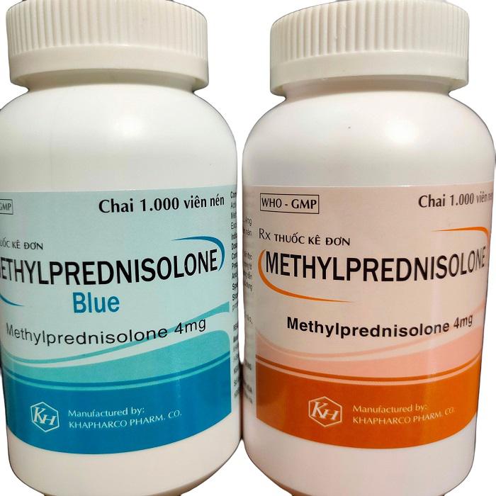 Methylprednisolone Blue 4mg Khapharco (C/1000v)