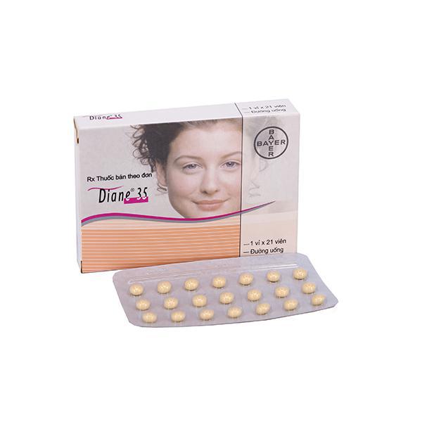 Diane 35 (Cyproteron, Ethinylestradiol) Bayer (H/21v)