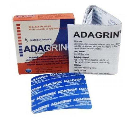 Adagrin (Sildenafil) 50mg ICA (H/3v)