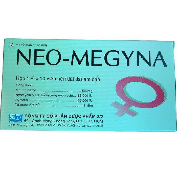 Neo-Megyna (Metronidazole, Neomycin, Nystatin) DP 3/2 (H/10v)