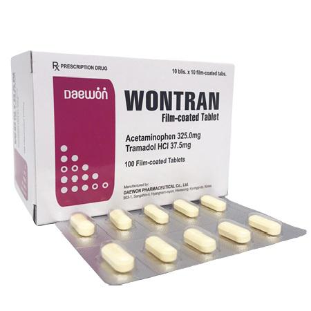 Wontran (Acetaminophen, Tramadol) Daewon (H/100v)