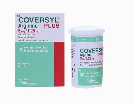 Coversyl Plus 5mg/1,25mg (Indapamid, Perindopril) Servier (C/30v) CTY