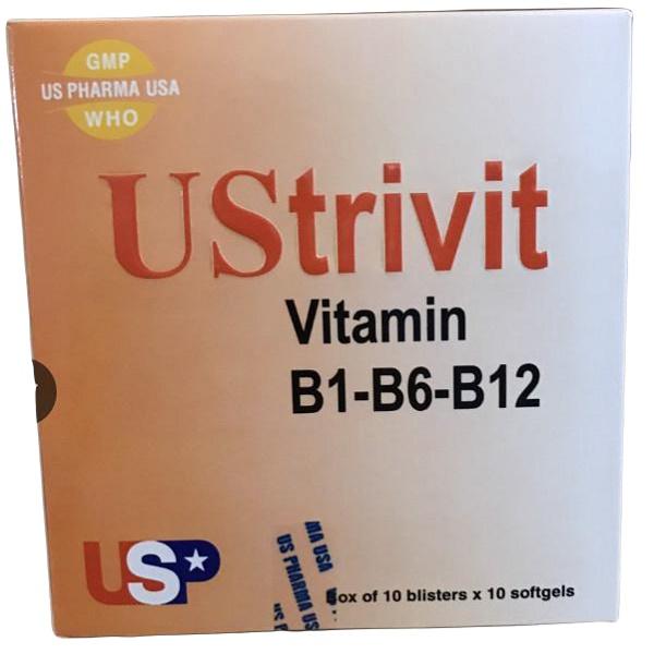 Ustrivit Vitamin B1-B6-B12 US Pharma (H/100v)