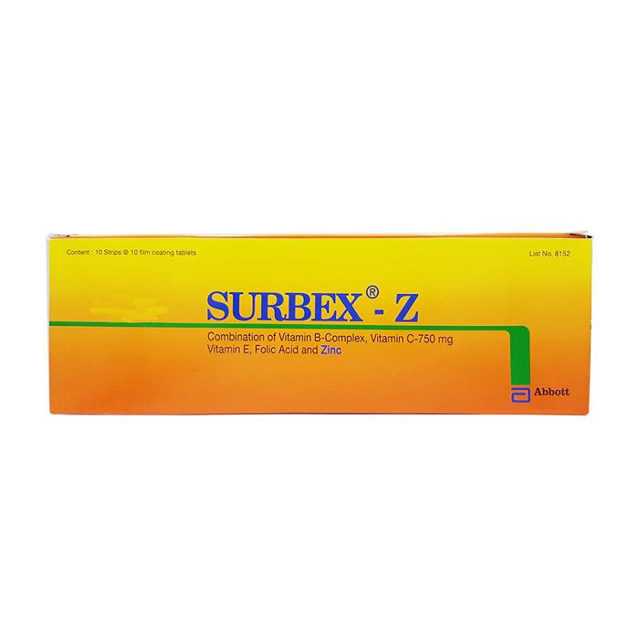 Surbex-Z Abbott (H/100v)
