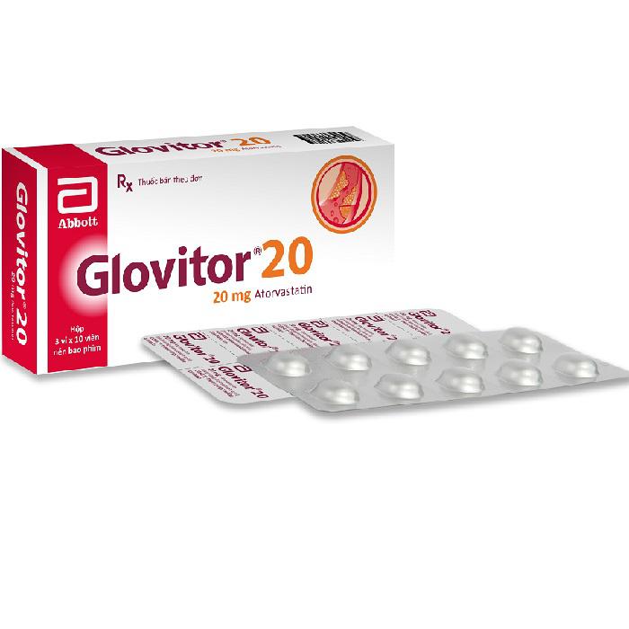 Glovitor 20 (Atorvastatin) Glomed (H/30v)