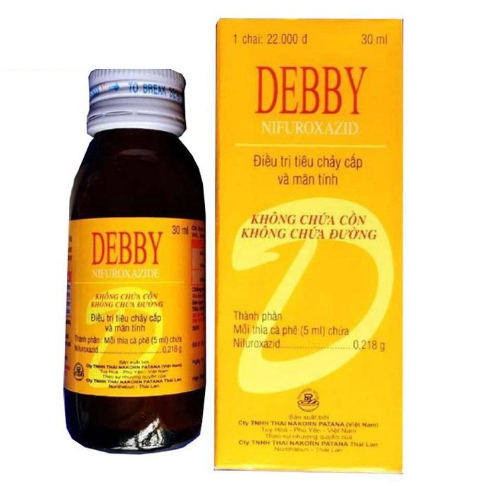 Debby (Nifuroxazid) 218mg Thai Nakorn (C/30ml)