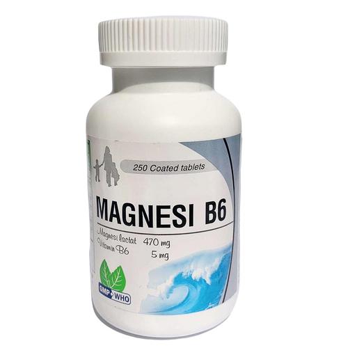 Magnesi B6 Tablets Nic Pharma (C/250v)