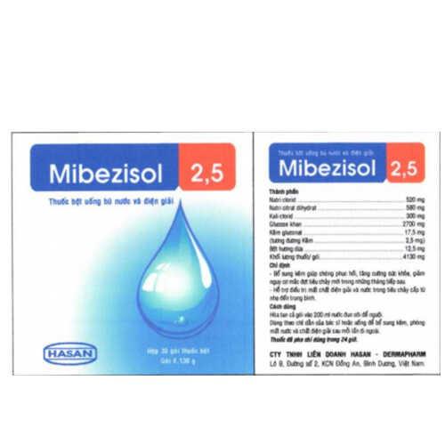 Mibezisol 2.5 Hasan (H/30g/4.130gr)