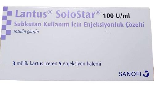 Lantus Solostar 100IU/ml (Insulin) Sanofi (H/5 bút/3ml) TNK
