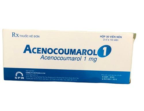 Acenocoumarol 1mg SPM (H/30 viên)