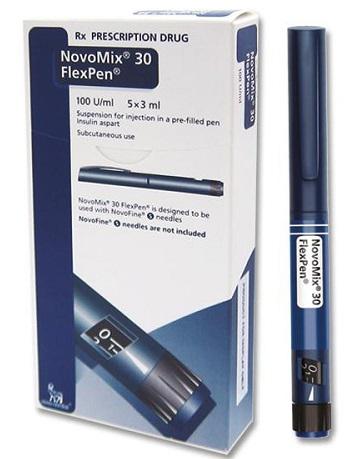 Novomix 30 Flexpen 100IU/ml ( Insulin) Novo Nordisk (H/5bút) CTY