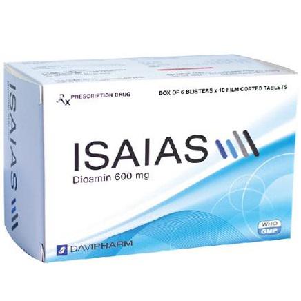 Isaias 600 (Diosmin) Davipharm (H/60v)