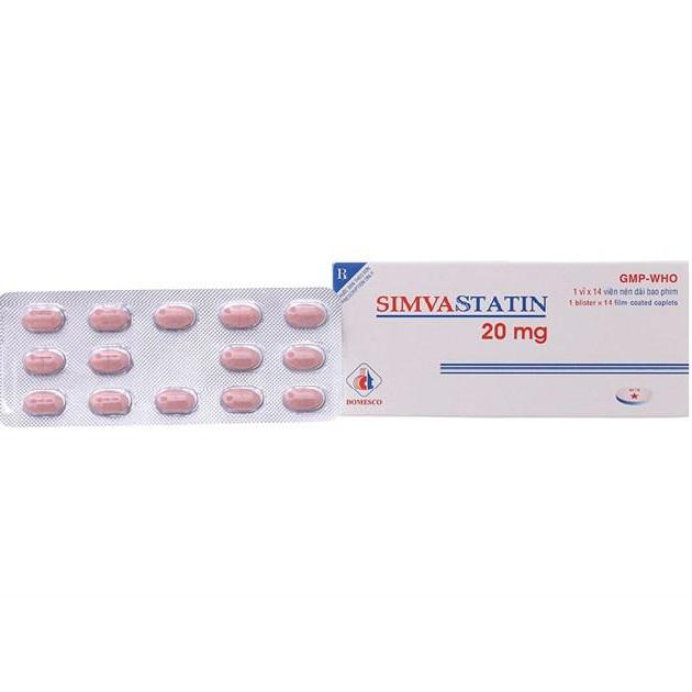 Simvastatin 20mg Domesco (H/14v)