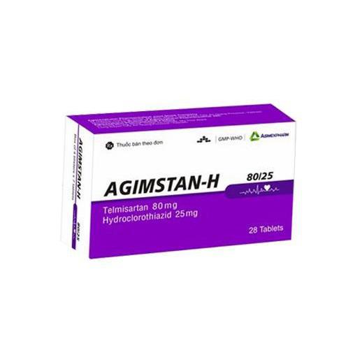 Agimstan-H 80mg/25mg (Telmisartan, Hydroclorothiazid) Agimexpharm (H/28v)