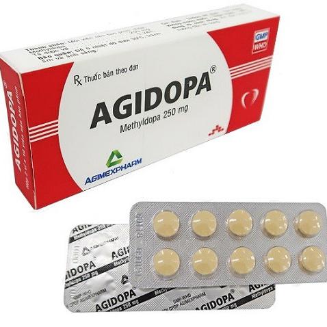 Agidopa 250mg (Methyldopa) Agimexpharm (h/20v)