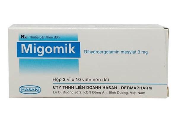 Migomik (Dihydroergotamin Mesylat) 3mg Hasan (H/30v)