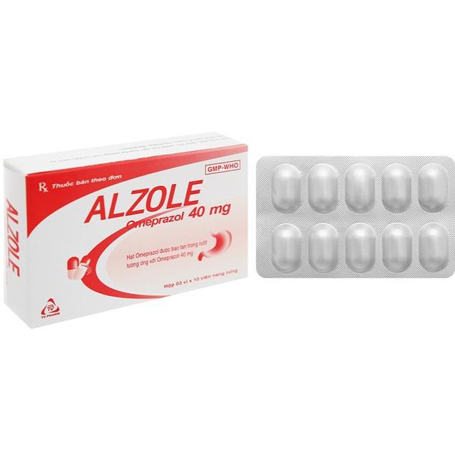 Alzole 40 (Omeprazol) TV.Pharm (H/30v)