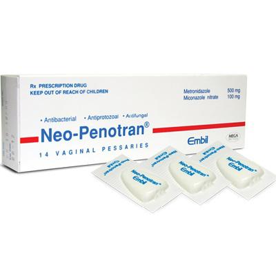 Neo-Penotran (Metronidazole, Miconazole) Embil Ilac (H/14v)
