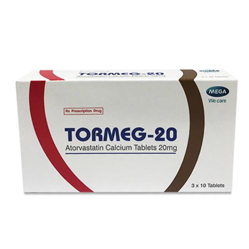 Tormeg - 20 (Atorvastatin) Mega (H/30v)