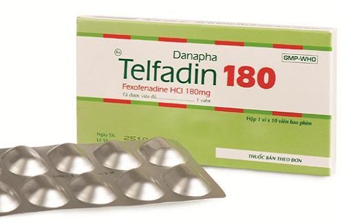 Telfadin (Fexofenadin) 180mg Danapha (H/10v)