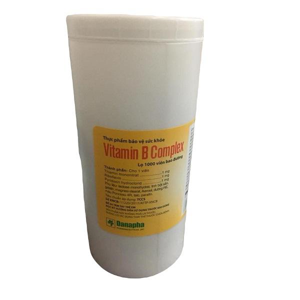 Vitamin B Complex Danapha (Lọ/1000 viên)