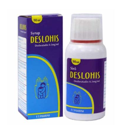 Deslohis siro (Desloratadin) - F.T.PHARMA  (H/chai /90ml) 