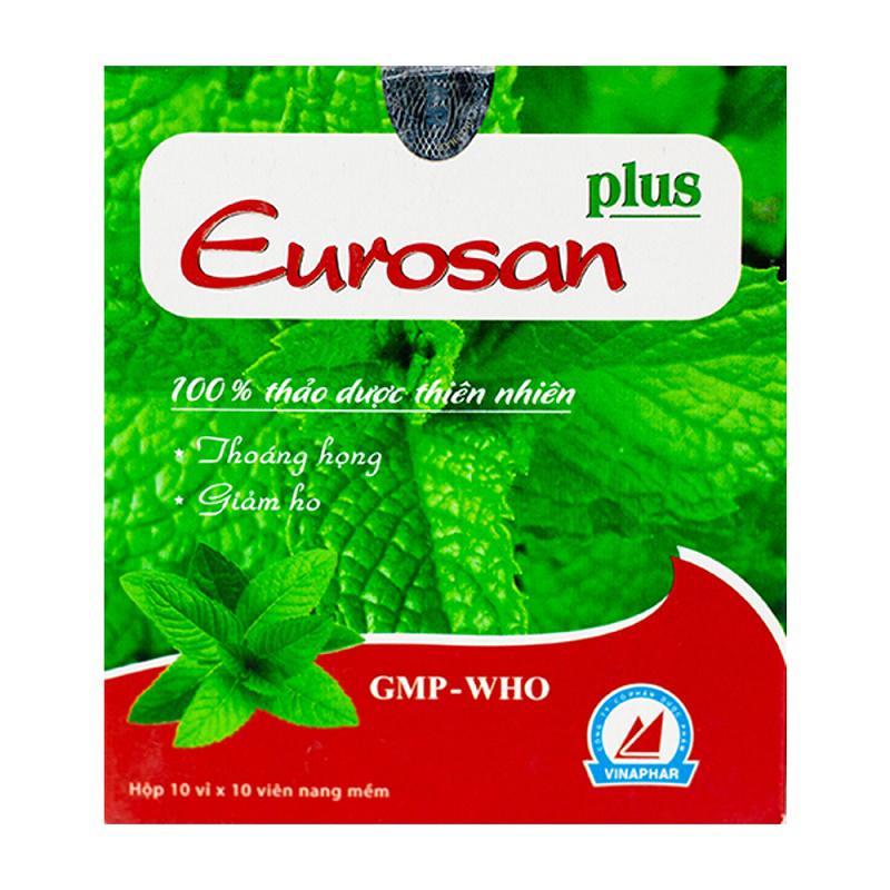 Eurosan Plus Vinaphar (Hộp/100v) (Xanh Đỏ)