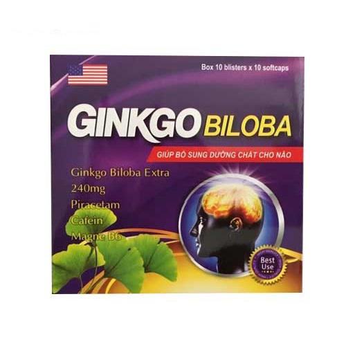 Ginkgo Biloba 240mg DPQT USA (H/100v)