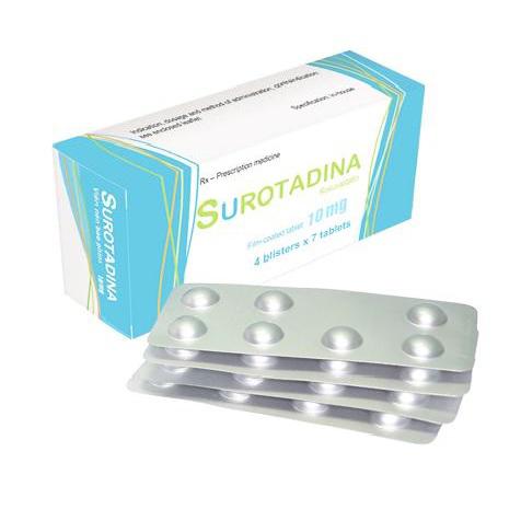 Surotadina 10 (Rosuvastatin) Pharmaceuticals (H/98v)