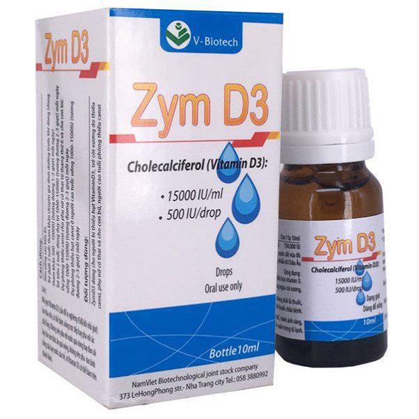 Zym D3 Vitamin D3 V-Biotech (C/10ml)