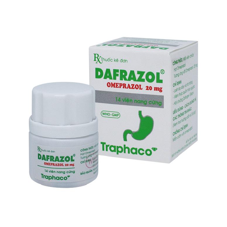 Dafrazol 20 (Omeprazol) Traphaco (C/14v)