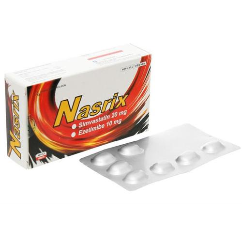 Nasrix (Simvastatin, Ezetimibe) Davipharm (H/28v)