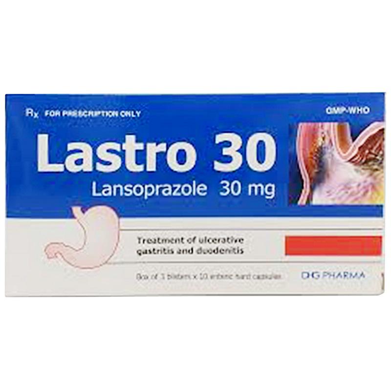 Lastro 30 (Lansoprazole) DHG (H/30v)