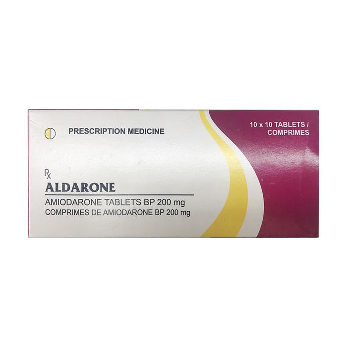 Aldarone (Amiodarone Hydrochloride) 200mg Cadila (H/100v)