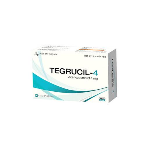 Tegrucil 4mg (Acenocoumarol) Davipharm (H/60v)