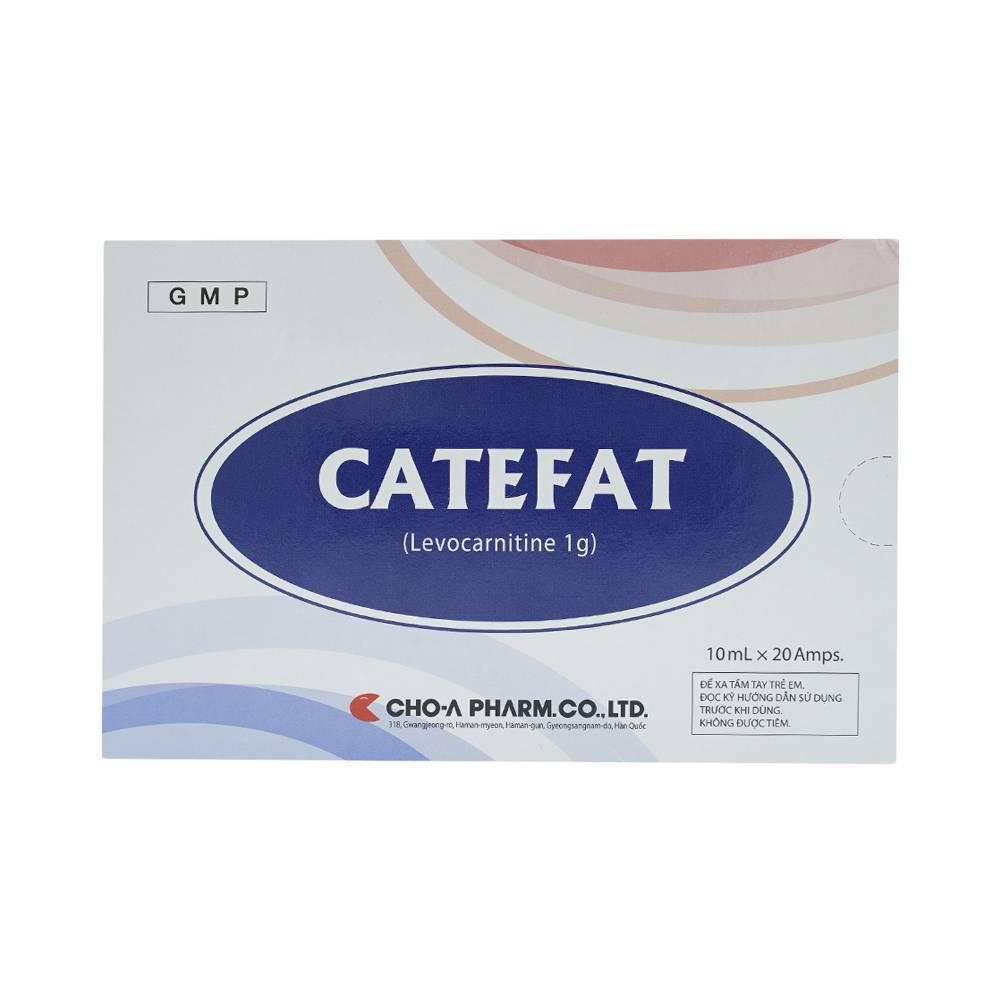 Catefat 1g (Levocarnitine) Cho-A (H/20a)