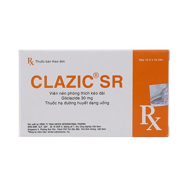 Clazic SR 30 (Gliclazide) United (H/100v)