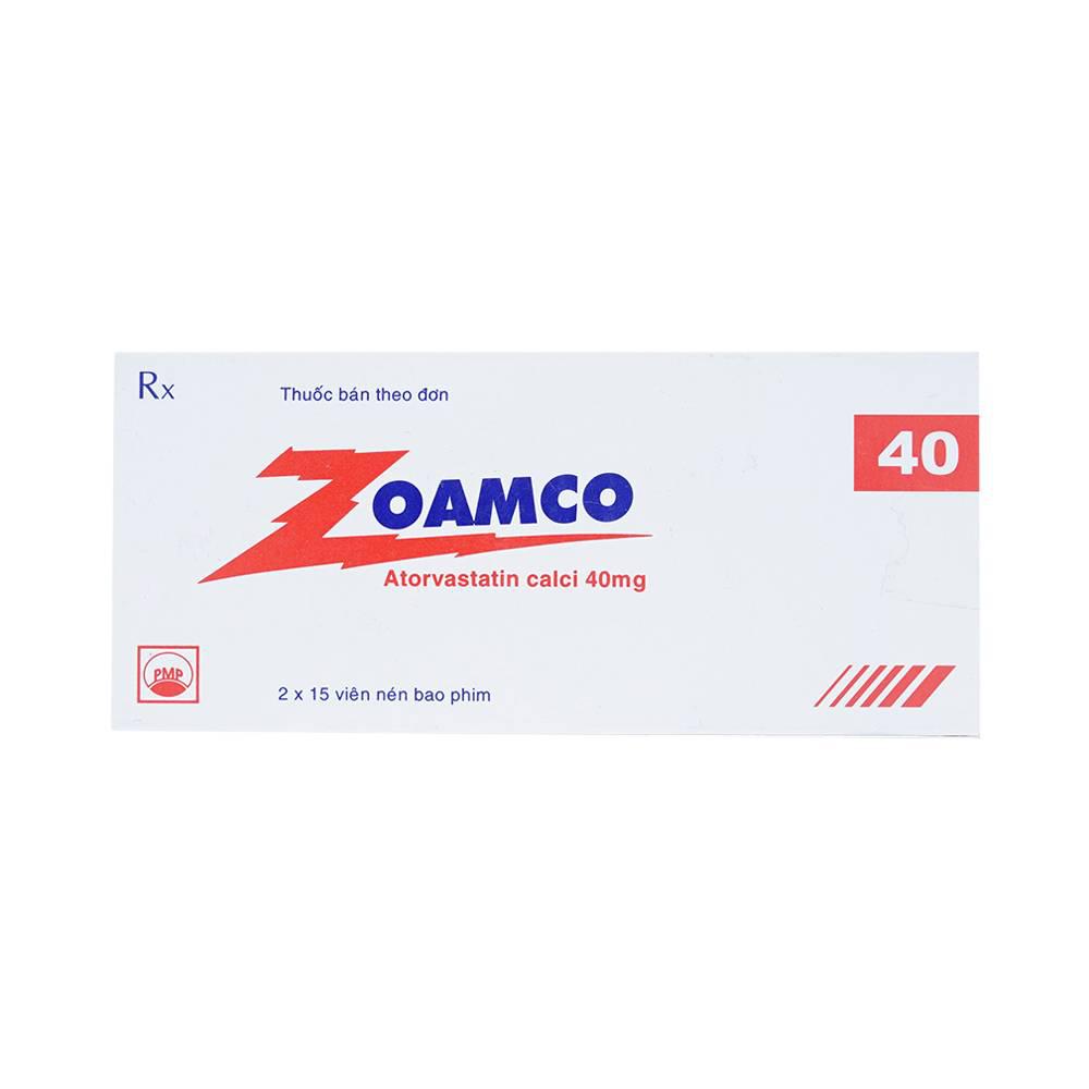 Zoamco 40 (Atorvastatin) Pymepharco (H/30v)