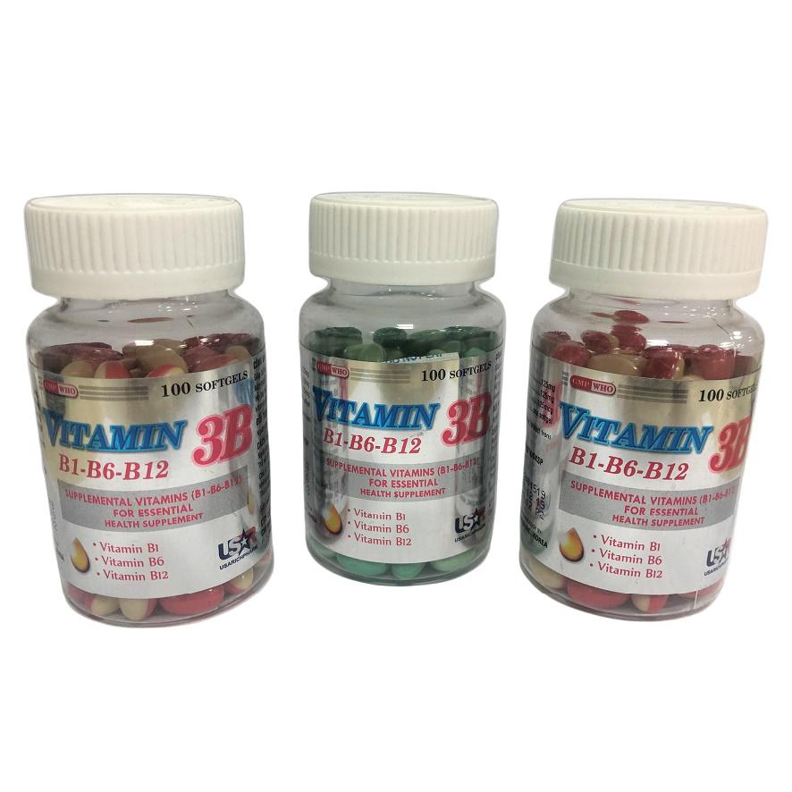 Vitamin B1-B6-B12 Softgels PP Pharco (C/100v)