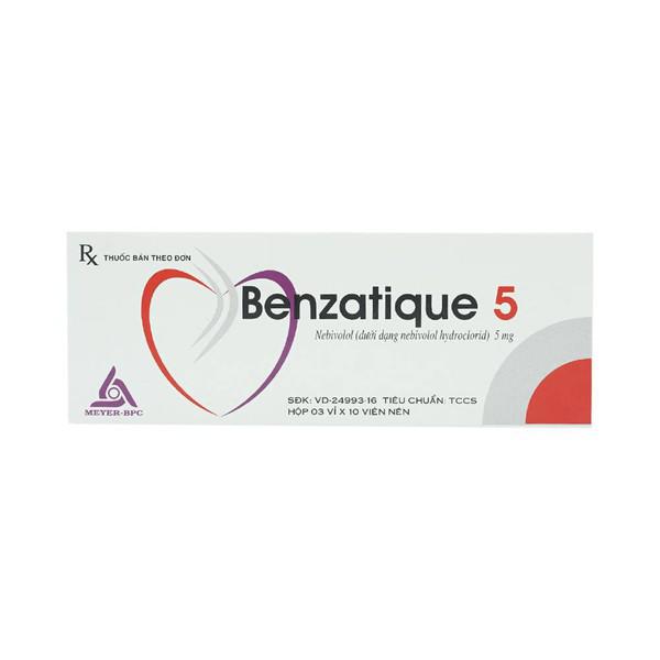 Benzatique 5mg (Nebivolol) Meyer (H/30v)
