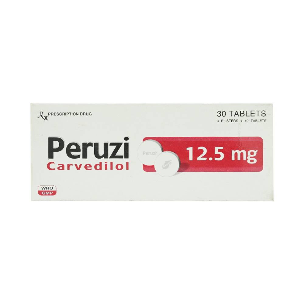 Peruzi 12,5mg (Carvedilol) Davi (H/30v)