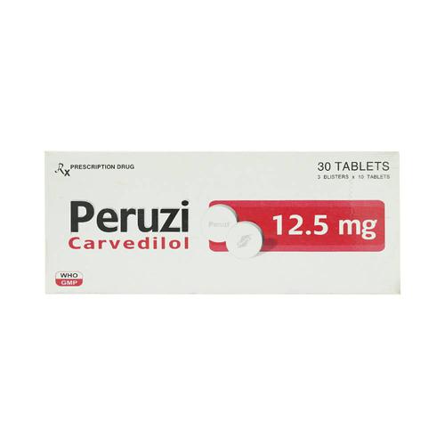 Peruzi 12,5mg (Carvedilol) Davi (H/30v)