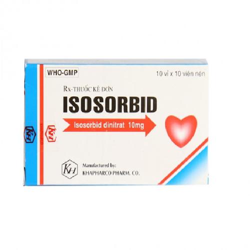 Isosorbid 10mg Khapharco (H/100v)