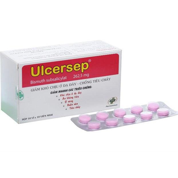 Ulcersep 262.5mg (Bismuth Subsalicylate) OPV (H/100v)