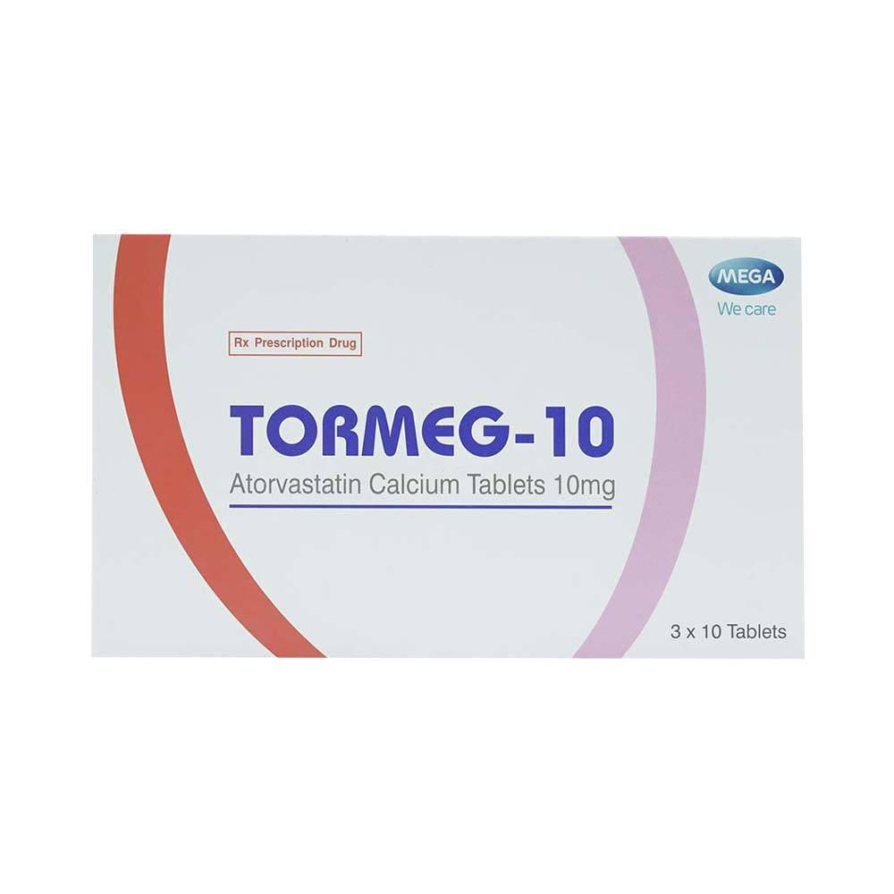 Tormeg -10 (Atorvastatin) Mega (H/30v)