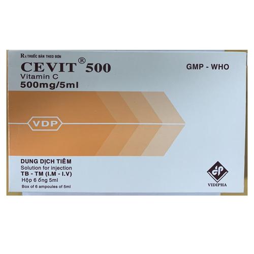 Cevit 500 (Vitamin C) Vidipha (Lốc 10h/6o/5ml)