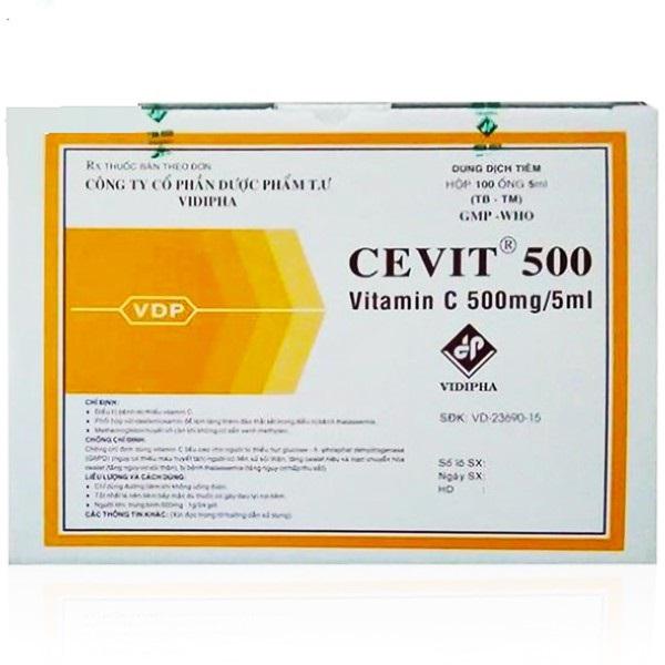 Cevit 500 (Vitamin C) Vidipha (H/100o/5ml)