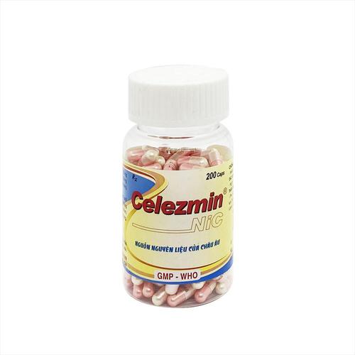 Celezmin (Betamethason, Dexclorpheniramin) Usa-Nic (C/200v)